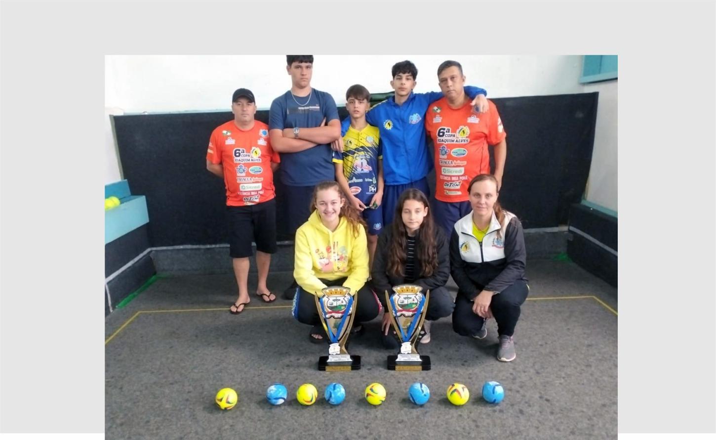 ATLETAS DA BOCHA DE BASE DE SÃO MIGUEL CONQUISTAM TÍTULO NO CAMPEONATO PARANAENSE INDIVIDUAL JUVENIL