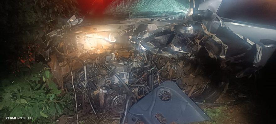 MOTORISTA MORRE EM VIOLENTA COLISÃO NA PR-473 EM QUEDAS DO IGUAÇU