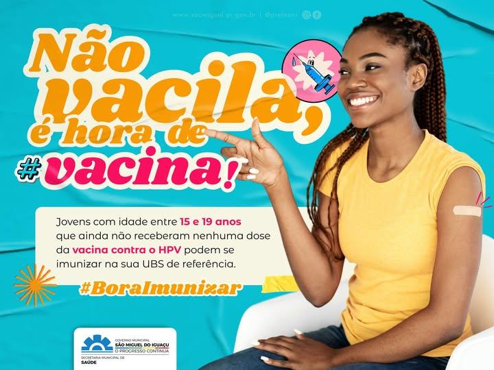 GOVERNO DE SÃO MIGUEL ADERE A CAMPANHA NACIONAL DE RESGATE CONTRA O HPV