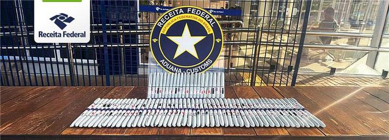 RECEITA FEDERAL APREENDE EM FOZ 126 CANETAS INJETÁVEIS DE MEDICAMENTO USADO PARA EMAGRECIMENTO