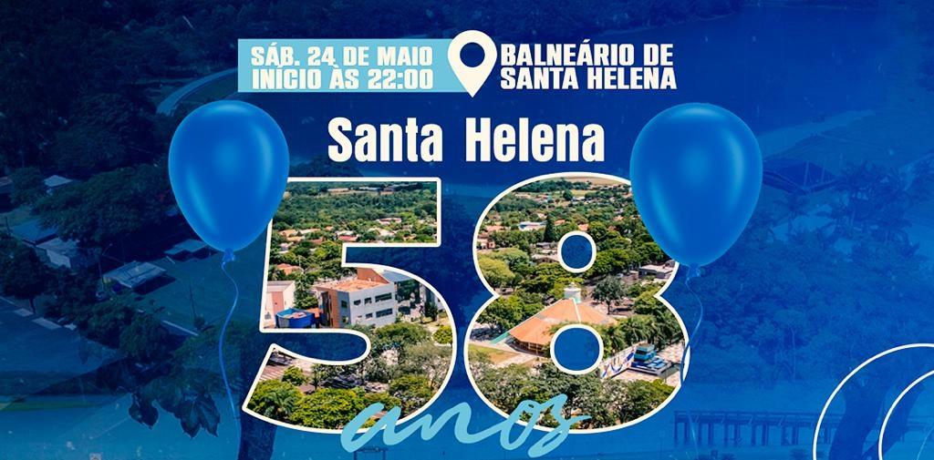 SHOW NACIONAL, ESPORTES E ATRAÇÕES PARA TODA A FAMÍLIA MARCAM OS 58 ANOS DE SANTA HELENA