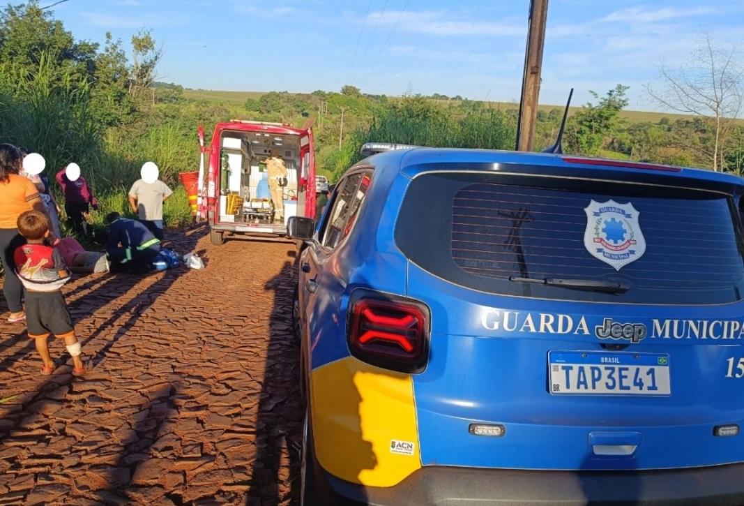 UMA CRIANÇA E DUAS MULHERES DE SÃO MIGUEL DO IGUAÇU FICAM FERIDAS APÓS ATROPELAMENTO