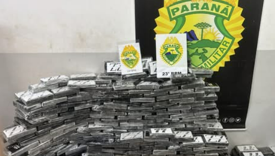 CARGA DE COCAÍNA AVALIADA EM R$ 60 MILHÕES É APREENDIDA PELA PM: “DIGNO DE ORGULHO”, AFIRMA CORONEL HUDSON