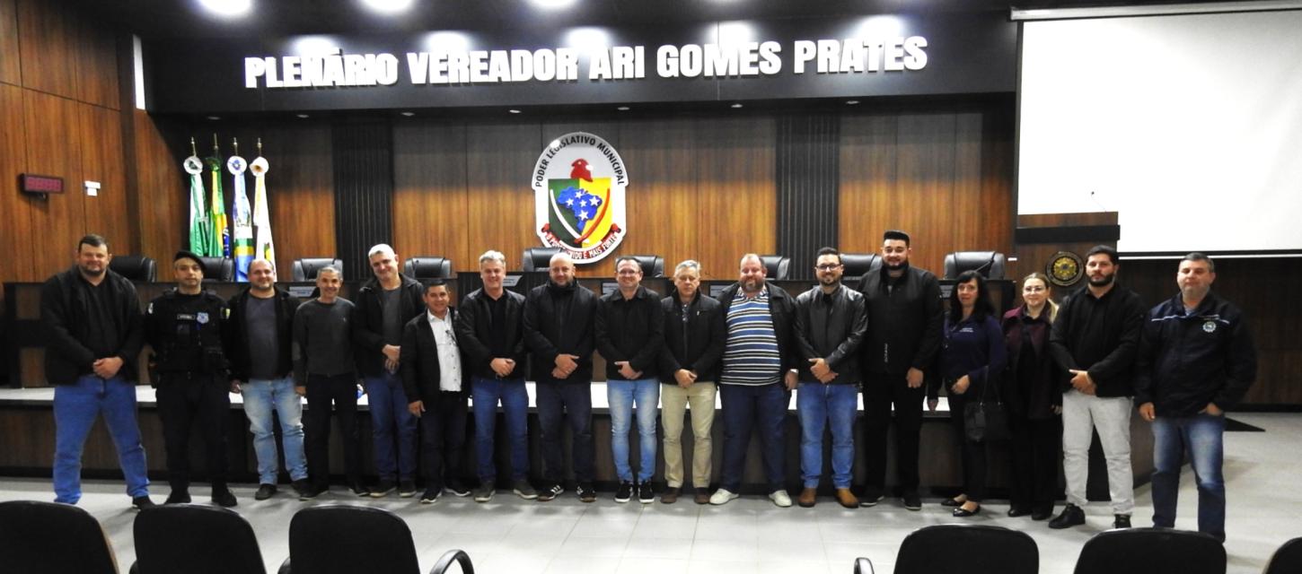 DISCUSSÃO SOBRE IMPLANTAÇÃO DA GUARDA MUNICIPAL EM ITAIPULÂNDIA AVANÇA