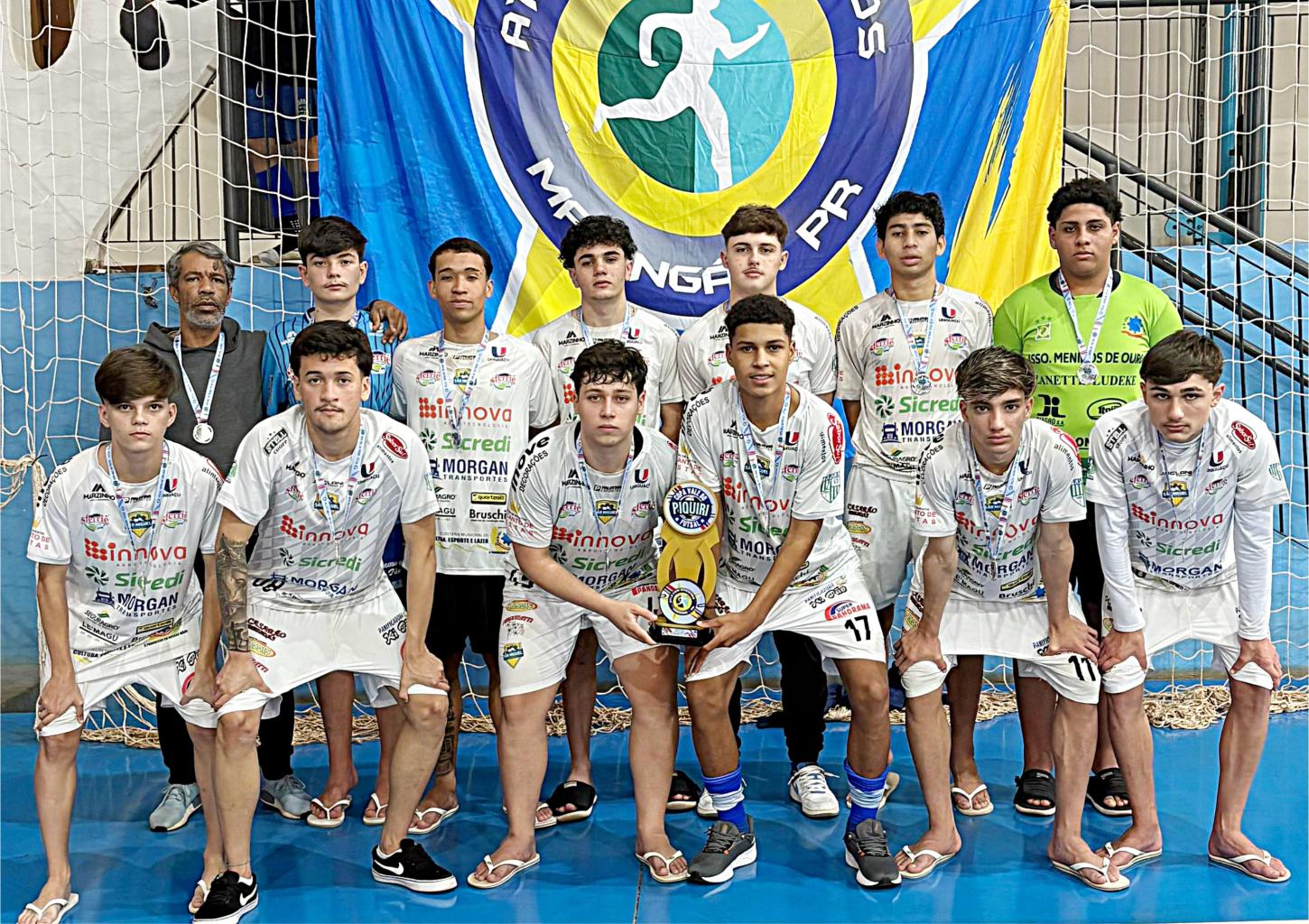 EQUIPE DE SÃO MIGUEL É VICE-CAMPEÃ DA COPA DO VALE DO PIQUIRI DE FUTSAL