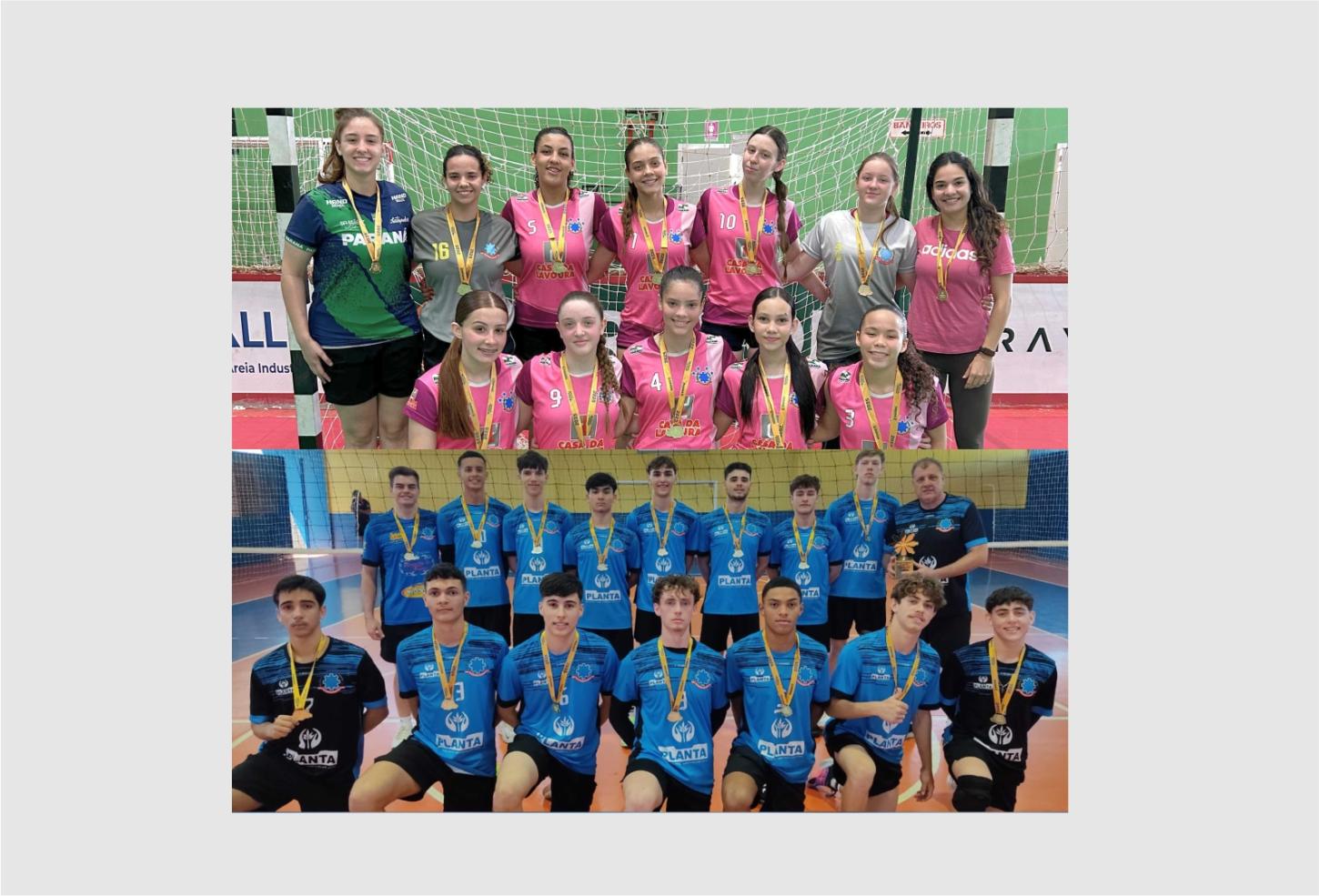 EQUIPES DE VÔLEI E HANDEBOL DE SÃO MIGUEL SÃO CAMPEÃS DA FASE MACRORREGIONAL DOS JOGOS DA JUVENTUDE