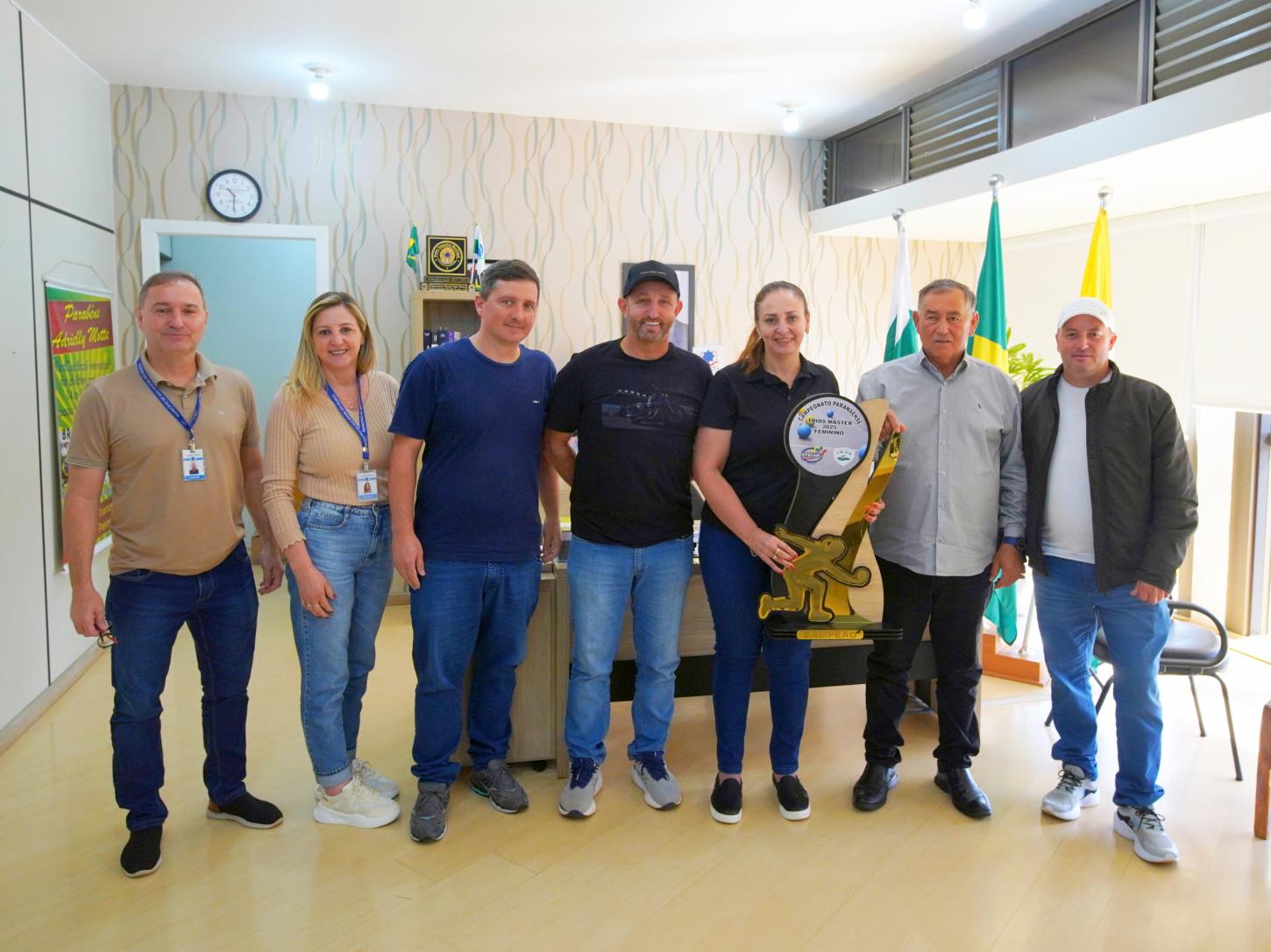 EQUIPE DE SÃO MIGUEL DO IGUAÇU É CAMPEÃ PARANAENSE MÁSTER DE BOCHA FEMININA