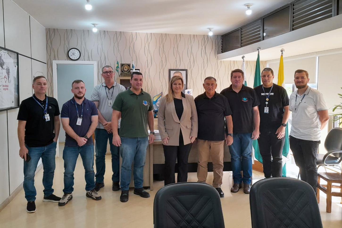 GOVERNO MUNICIPAL DE SÃO MIGUEL RECEBE EQUIPE DA SANEPAR PARA APRESENTAÇÃO DE OBRA DE MELHORIA NO SISTEMA DE ABASTECIMENTO DE ÁGUA