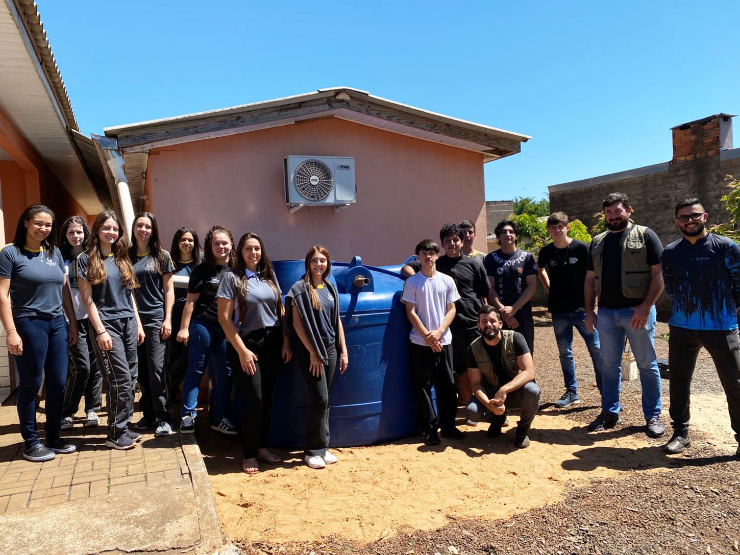 GOVERNO MUNICIPAL DE SÃO MIGUEL E ITAIPU BINACIONAL REALIZAM OFICINA DE CISTERNA EM AURORA DO IGUAÇU