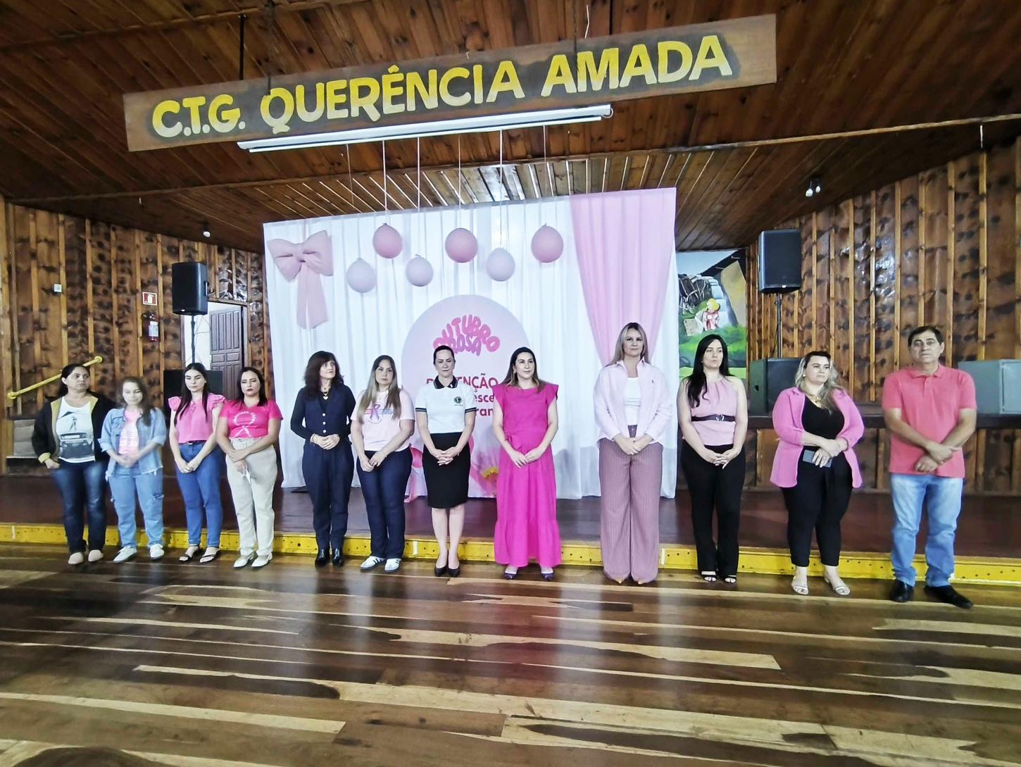 GOVERNO MUNICIPAL DE SÃO MIGUEL REALIZA EVENTO PARA MARCAR A ABERTURA DO OUTUBRO ROSA