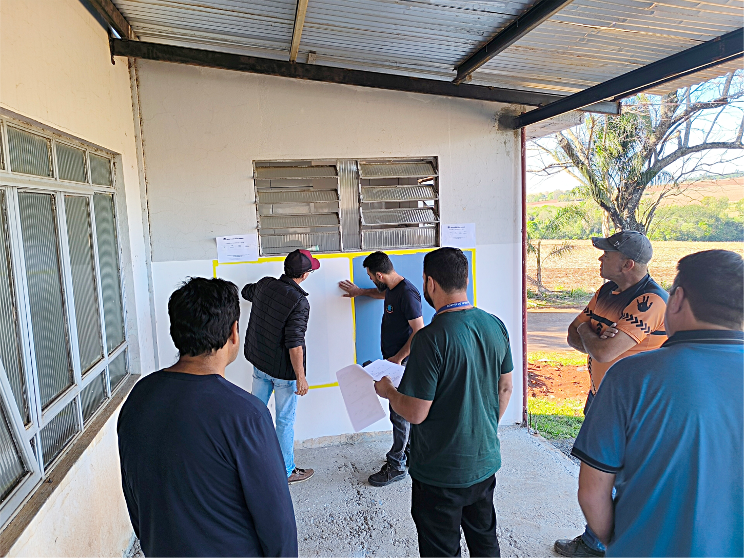 GOVERNO MUNICIPAL DE SÃO MIGUEL REALIZA, PELA PRIMEIRA VEZ, TESTE DE QUALIDADE EM TINTAS UTILIZADAS NAS OBRAS PÚBLICAS