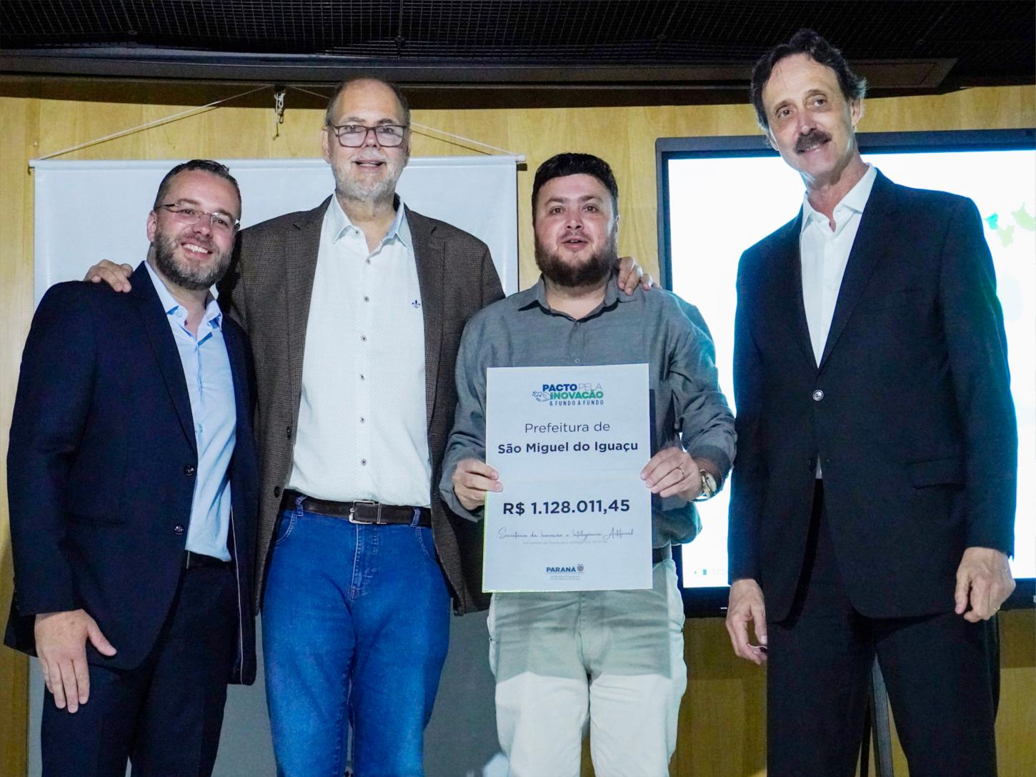 SÃO MIGUEL DO IGUAÇU RECEBE R$ 1,1 MILHÃO PARA INVESTIMENTOS EM INOVAÇÃO E INTELIGÊNCIA ARTIFICIAL