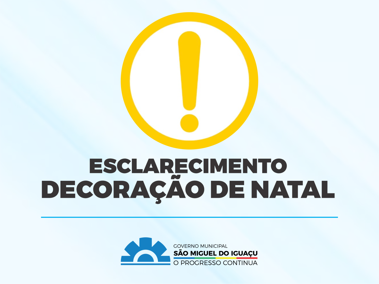 SÃO MIGUEL - GOVERNO MUNICIPAL SUSPENDE CONTRATO DA DECORAÇÃO DE NATAL APÓS DENÚNCIA DE POSSÍVEL IRREGULARIDADE ENTRE EMPRESAS CONCORRENTES