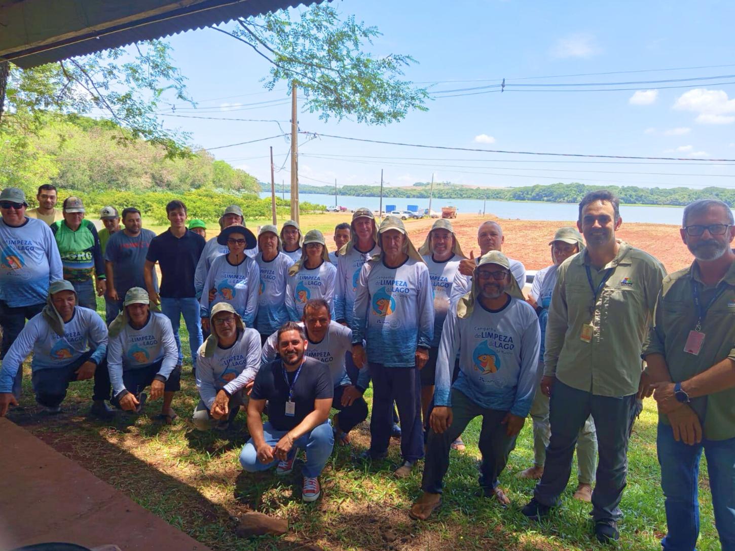 AÇÃO AMBIENTAL NO LAGO DE ITAIPU RECOLHE LIXO E REFORÇA PRESERVAÇÃO EM SÃO MIGUEL DO IGUAÇU