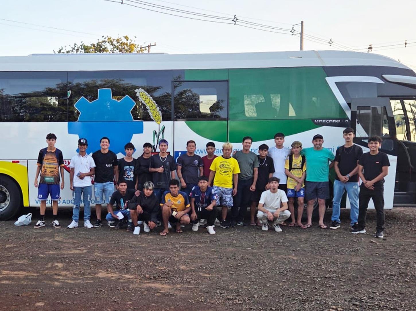 ATLETAS DA ESCOLINHA DE FUTEBOL DE CAMPO DE SÃO MIGUEL DO IGUAÇU PARTICIPAM DA COPA SUL AMÉRICA EM SÃO PAULO