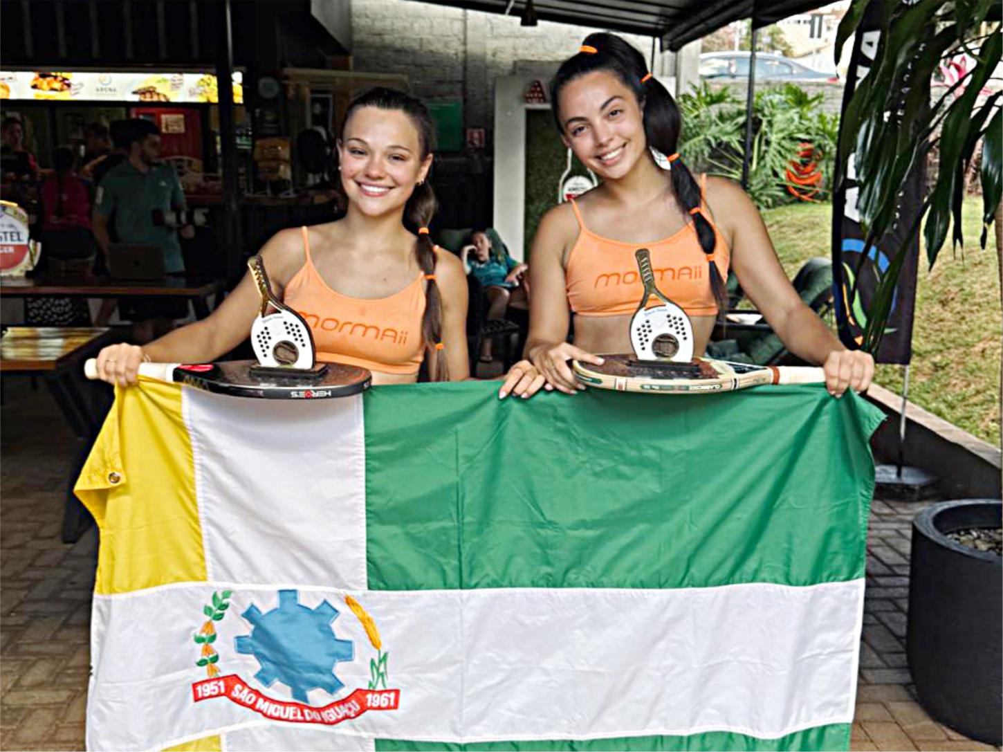 ATLETAS DE SÃO MIGUEL CONQUISTAM TÍTULO DO CAMPEONATO PARANAENSE DE BEACH TENNIS