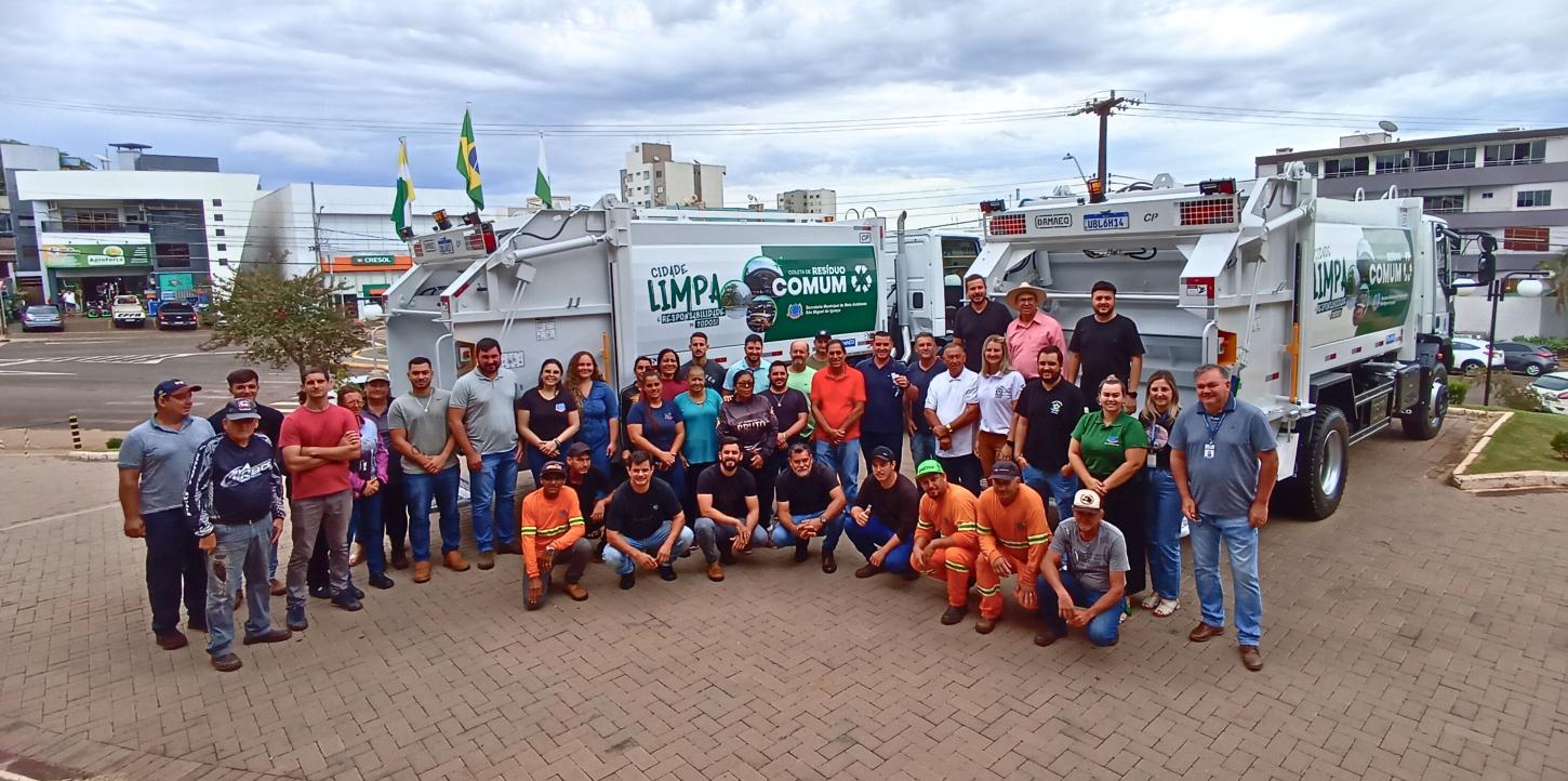 GOVERNO MUNICIPAL DE SÃO MIGUEL ADQUIRE DOIS NOVOS CAMINHÕES COMPACTADORES PARA FORTALECER A COLETA DE RESÍDUOS SÓLIDOS