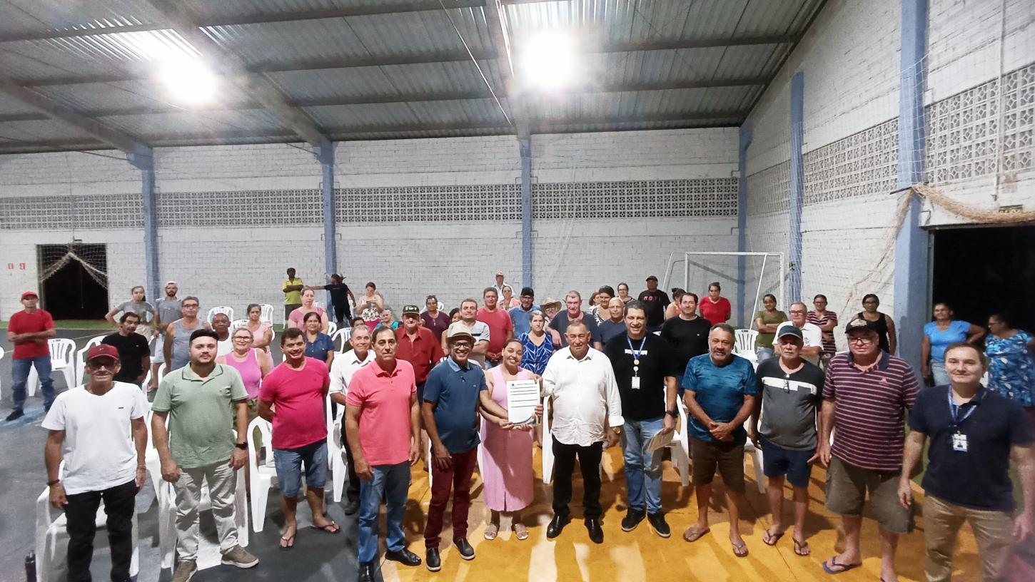 GOVERNO MUNICIPAL DE SÃO MIGUEL APRESENTA PROPOSTA DE INVESTIMENTOS PARA MELHORIAS NO SALÃO DA VILA RURAL