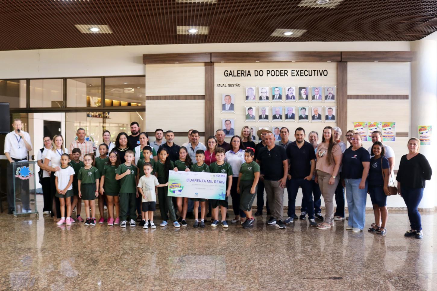 GOVERNO MUNICIPAL  DE SÃO MIGUEL REALIZA ENTREGA DA PREMIAÇÃO DA 5ª EDIÇÃO DA CAMPANHA NOTA FISCAL PREMIADA