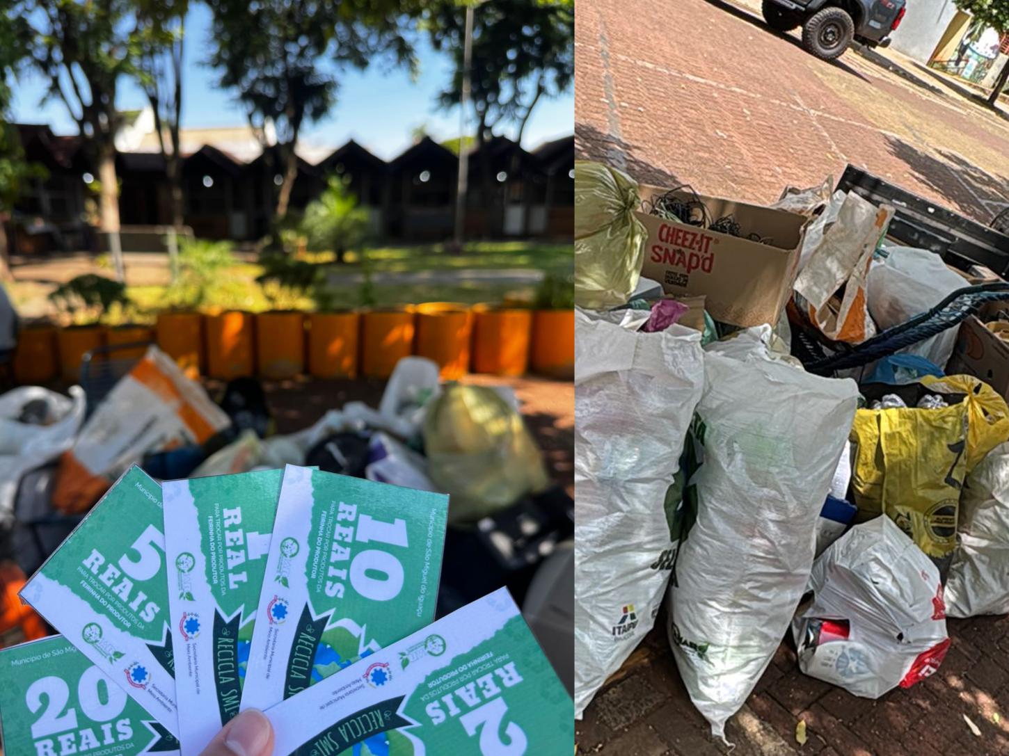 PRIMEIRA EDIÇÃO DE 2026 DO RECICLA SMI RECEBE 174 QUILOS DE MATERIAIS RECICLÁVEIS