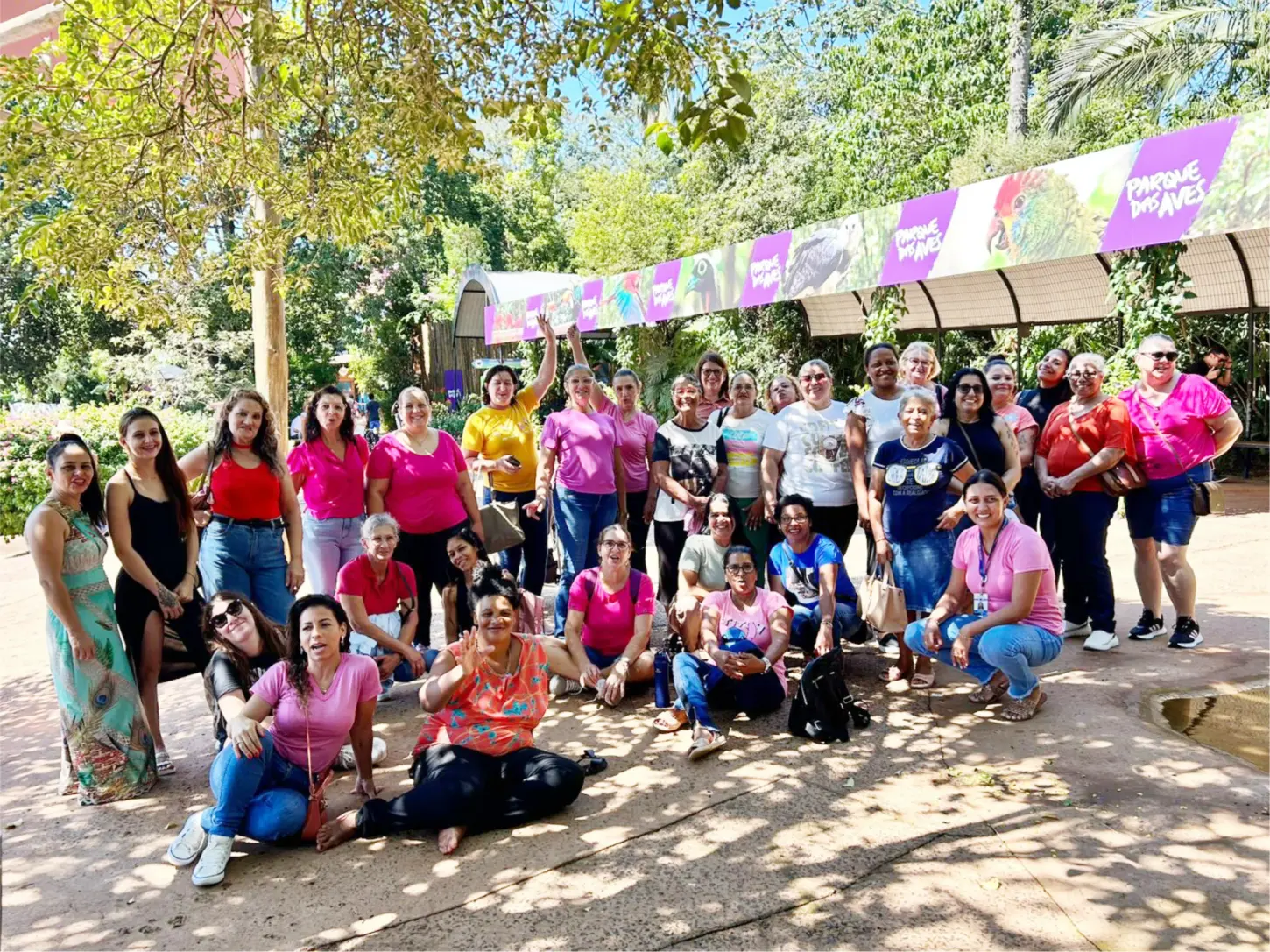 MULHERES DE SÃO MIGUEL PARTICIPAM DE PASSEIO AO PARQUE DAS AVES E SÃO CONVIDADAS PARA A CORRIDA DA MULHER “FORÇA QUE TRANSFORMA”