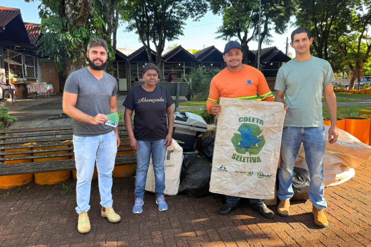 RECICLA SMI DE MARÇO RECEBE 741 QUILOS DE MATERIAIS RECICLÁVEIS