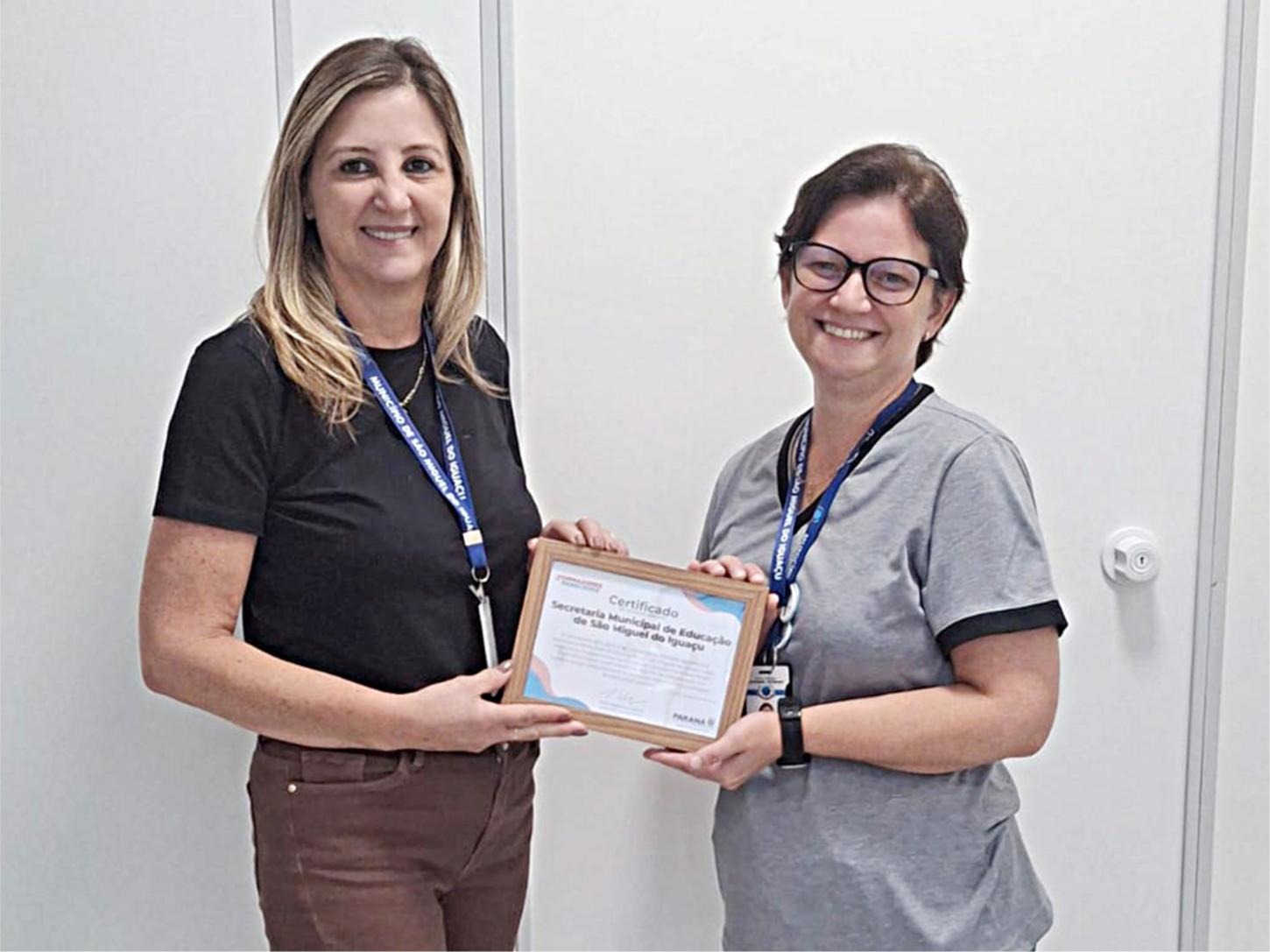 SÃO MIGUEL DO IGUAÇU É RECONHECIDO PELA SEED PELO DESTAQUE NO PROGRAMA FORMADORES EM AÇÃO