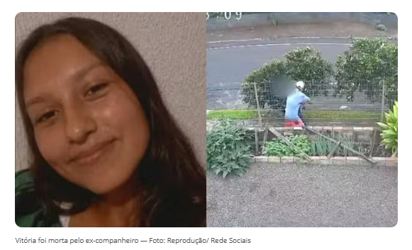 ADOLESCENTE É MORTA A FACADAS PELO EX EM VITORINO; JOVEM AINDA CAMINHOU COM FILHA APÓS ATAQUE
