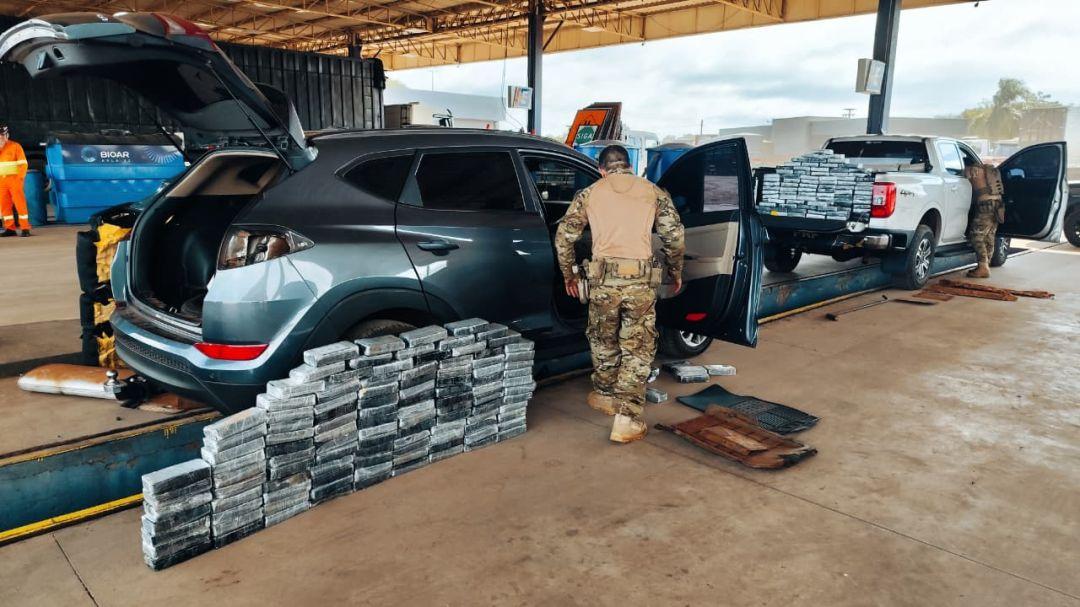 PRF APREENDE DROGAS E CAUSA “PREJUÍZO MILIONÁRIO” AO TRÁFICO NA BR-277 EM CASCAVEL