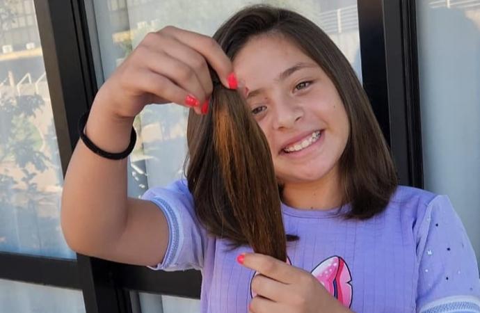 ESTUDANTE DE 11 ANOS DOA CABELO PARA CRIANÇAS COM CÂNCER EM GESTO DE SOLIDARIEDADE EM SÃO MIGUEL DO IGUAÇU