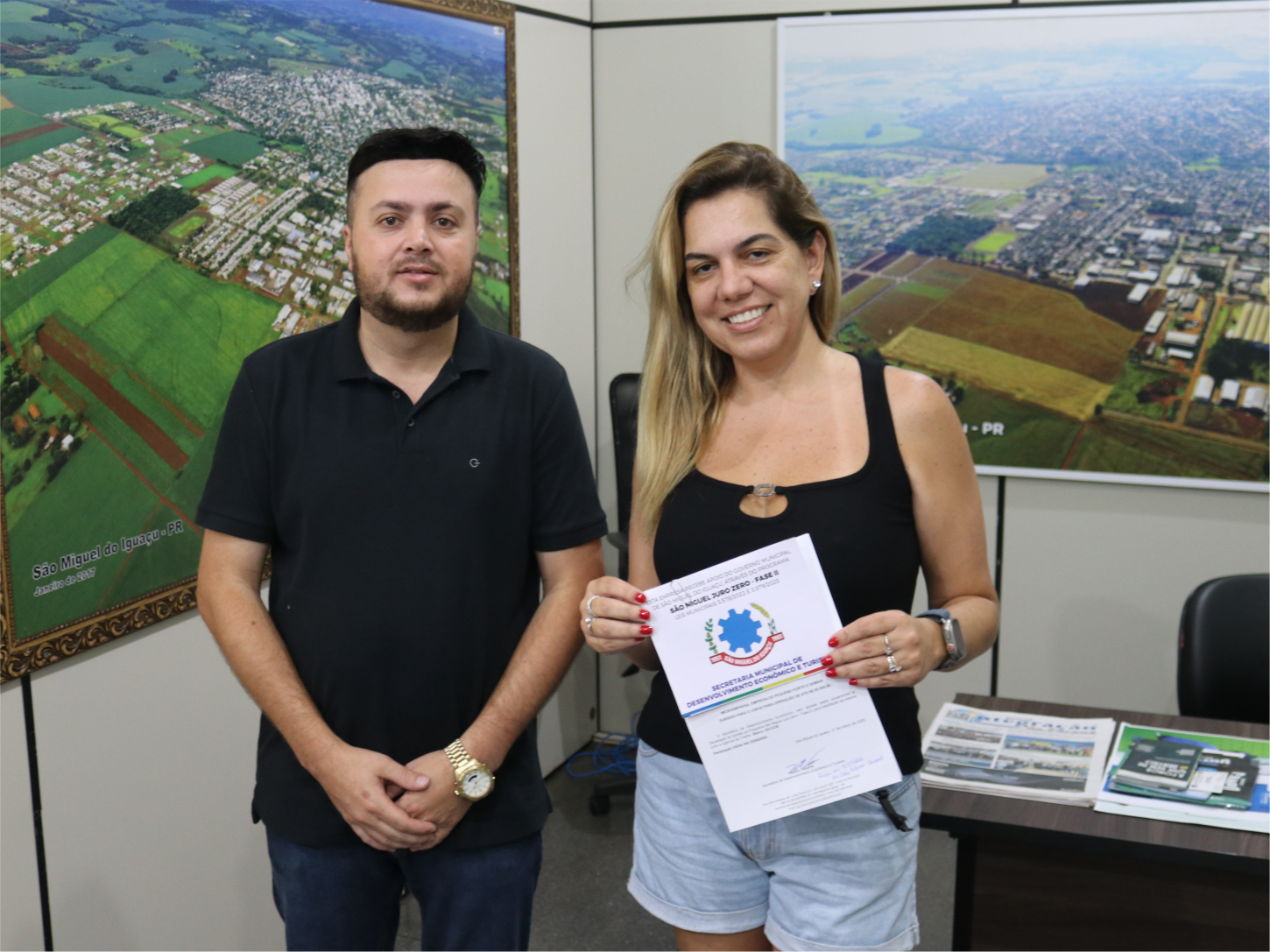 GOVERNO MUNICIPAL DE SÃO MIGUEL COMEÇOU A ENTREGAR AS CARTAS DE APTIDÃO DO PROGRAMA SÃO MIGUEL JURO ZERO – FASE II