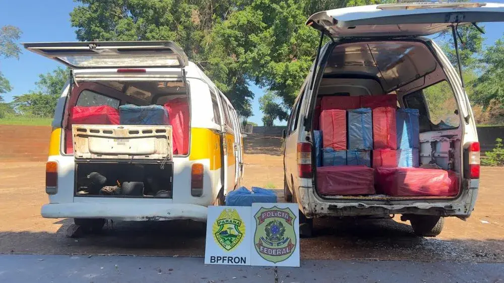 OPERAÇÃO INTEGRADA APREENDE VEÍCULOS COM CIGARROS CONTRABANDEADOS EM SANTA HELENA