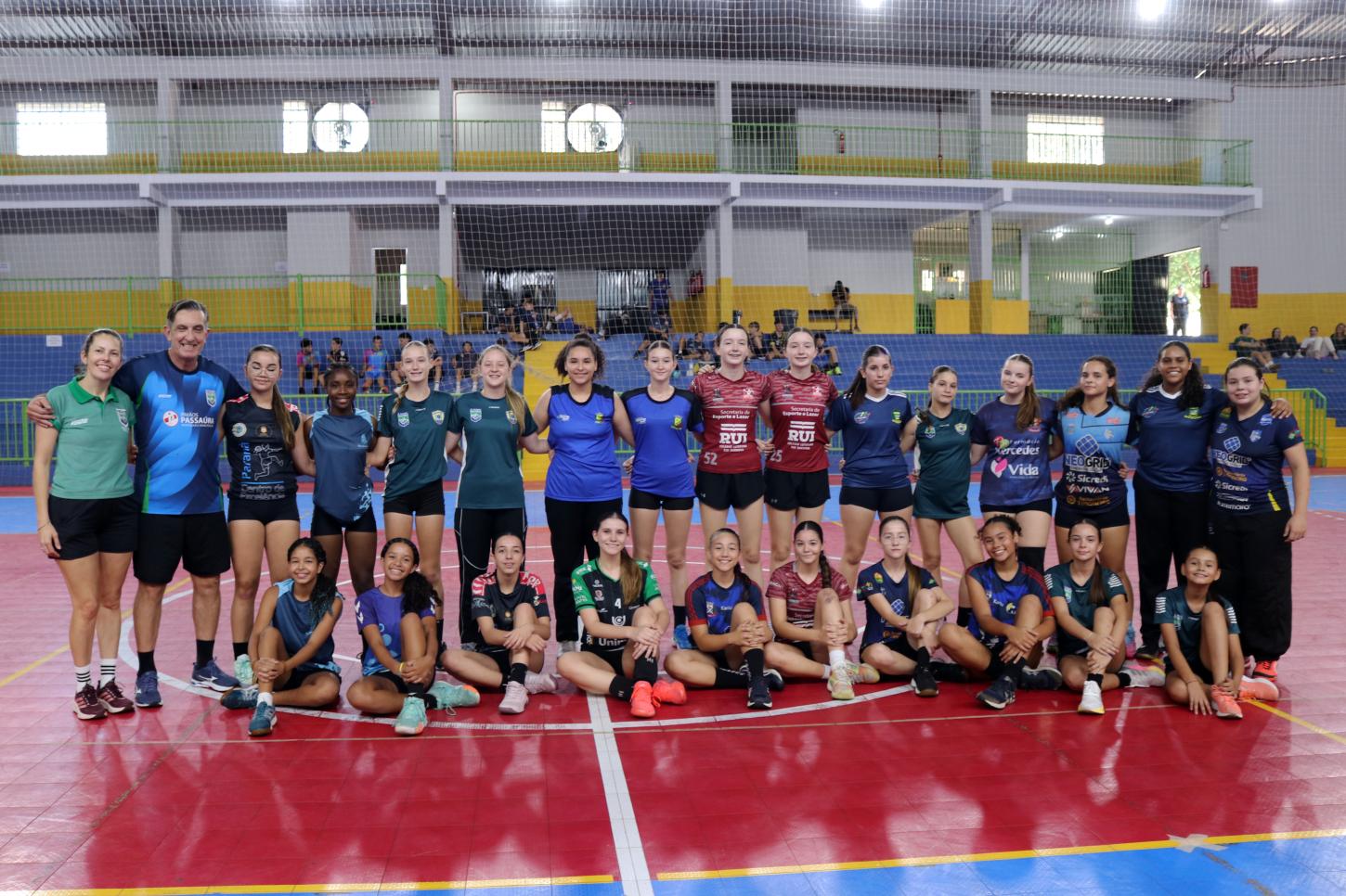 SÃO MIGUEL DO IGUAÇU RECEBE TREINOS DA SELEÇÃO PARANAENSE INFANTIL DE HANDEBOL