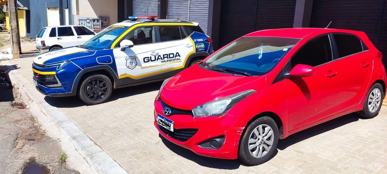 VEÍCULO ROUBADO NA BR-277 É RECUPERADO PELA GUARDA MUNICIPAL EM FOZ DO IGUAÇU