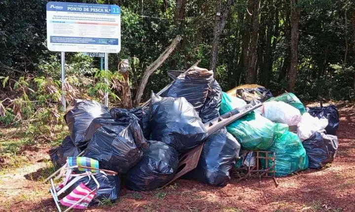 AÇÃO AMBIENTAL NO LAGO DE ITAIPU RECOLHE LIXO E REFORÇA PRESERVAÇÃO EM SÃO MIGUEL DO IGUAÇU
