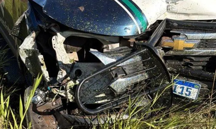 ADOLESCENTE QUE IA PARA ESCOLA MORRE ATROPELADO POR VIATURA DA RECEITA FEDERAL NA BR-277