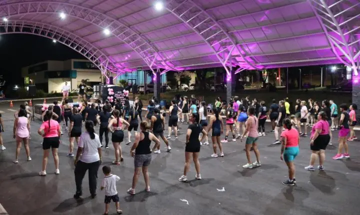 AULÃO DE RITBOX REÚNE MULHERES EM AÇÃO ESPECIAL DE SAÚDE E BEM-ESTAR EM SÃO MIGUEL DO IGUAÇU