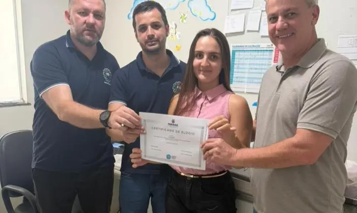 CERTIFICADOS DE ELOGIO RECONHECEM PROFISSIONAIS DA SAÚDE EM ITAIPULÂNDIA