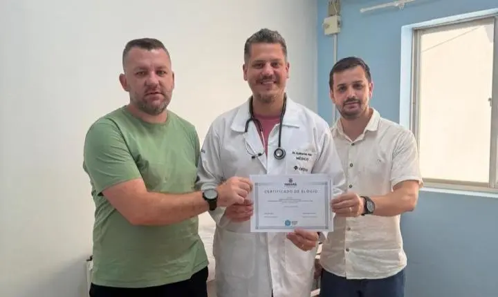 CERTIFICADOS DE ELOGIO RECONHECEM PROFISSIONAIS DA SAÚDE EM ITAIPULÂNDIA