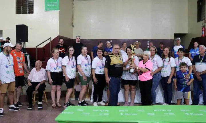 EVENTO MARCA A ENTREGA DA PREMIAÇÃO DOS CAMPEONATOS MUNICIPAIS DE BOCHA MASCULINO E FEMININO EM SÃO MIGUEL