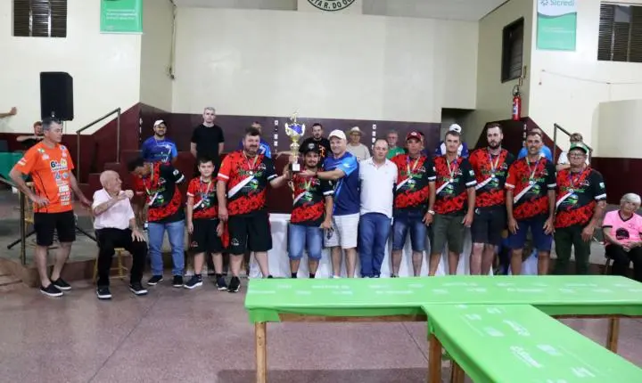 EVENTO MARCA A ENTREGA DA PREMIAÇÃO DOS CAMPEONATOS MUNICIPAIS DE BOCHA MASCULINO E FEMININO EM SÃO MIGUEL
