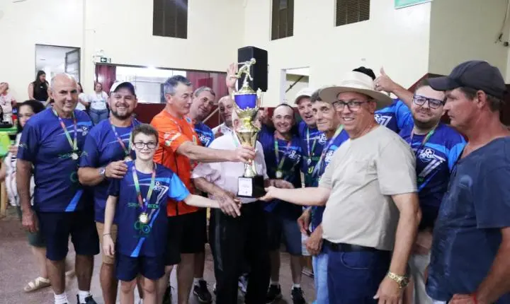 EVENTO MARCA A ENTREGA DA PREMIAÇÃO DOS CAMPEONATOS MUNICIPAIS DE BOCHA MASCULINO E FEMININO EM SÃO MIGUEL