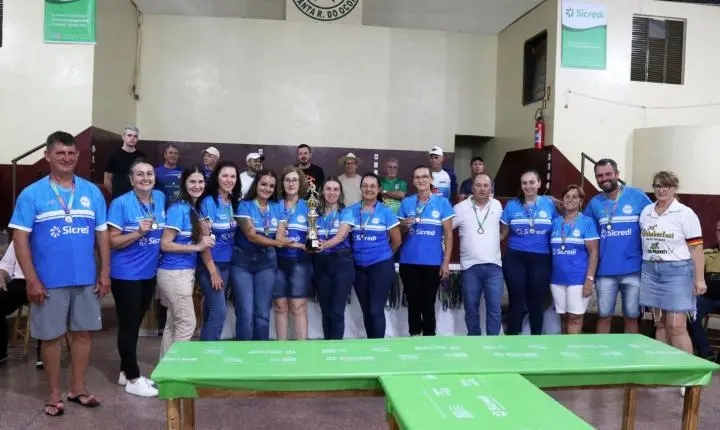 EVENTO MARCA A ENTREGA DA PREMIAÇÃO DOS CAMPEONATOS MUNICIPAIS DE BOCHA MASCULINO E FEMININO EM SÃO MIGUEL