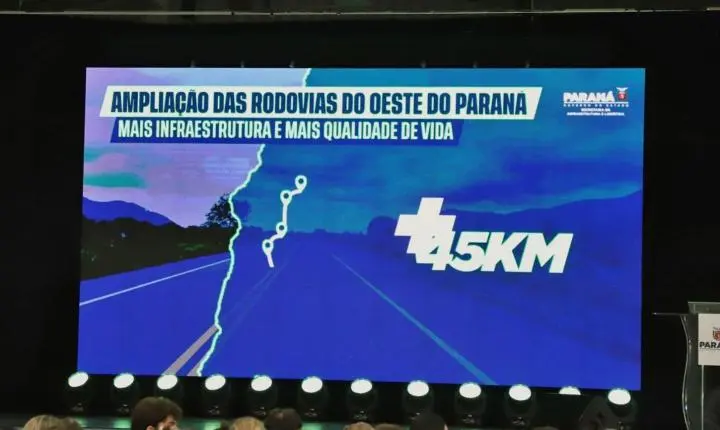 GOVERNADOR RATINHO JUNIOR ANUNCIA PACOTE DE MELHORIAS EM RODOVIAS QUE BENEFICIA ITAIPULÂNDIA E OESTE