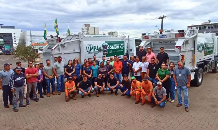 GOVERNO MUNICIPAL DE SÃO MIGUEL ADQUIRE DOIS NOVOS CAMINHÕES COMPACTADORES PARA FORTALECER A COLETA DE RESÍDUOS SÓLIDOS