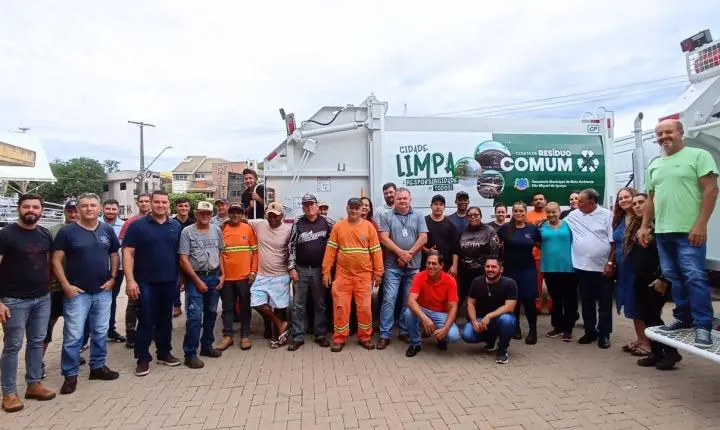 GOVERNO MUNICIPAL DE SÃO MIGUEL ADQUIRE DOIS NOVOS CAMINHÕES COMPACTADORES PARA FORTALECER A COLETA DE RESÍDUOS SÓLIDOS