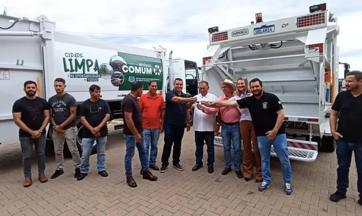 GOVERNO MUNICIPAL DE SÃO MIGUEL ADQUIRE DOIS NOVOS CAMINHÕES COMPACTADORES PARA FORTALECER A COLETA DE RESÍDUOS SÓLIDOS