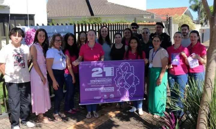 GOVERNO MUNICIPAL DE SÃO MIGUEL ENCERRA CAMPANHA ‘21 DIAS DE ATIVISMO PELO FIM DA VIOLÊNCIA CONTRA A MULHER’
