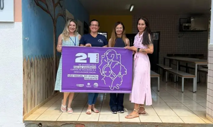 GOVERNO MUNICIPAL DE SÃO MIGUEL ENCERRA CAMPANHA ‘21 DIAS DE ATIVISMO PELO FIM DA VIOLÊNCIA CONTRA A MULHER’