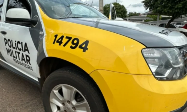 HOMEM É DETIDO APÓS AMEAÇAR ESPOSA E FILHA GESTANTE COM FACA EM SÃO MIGUEL DO IGUAÇU